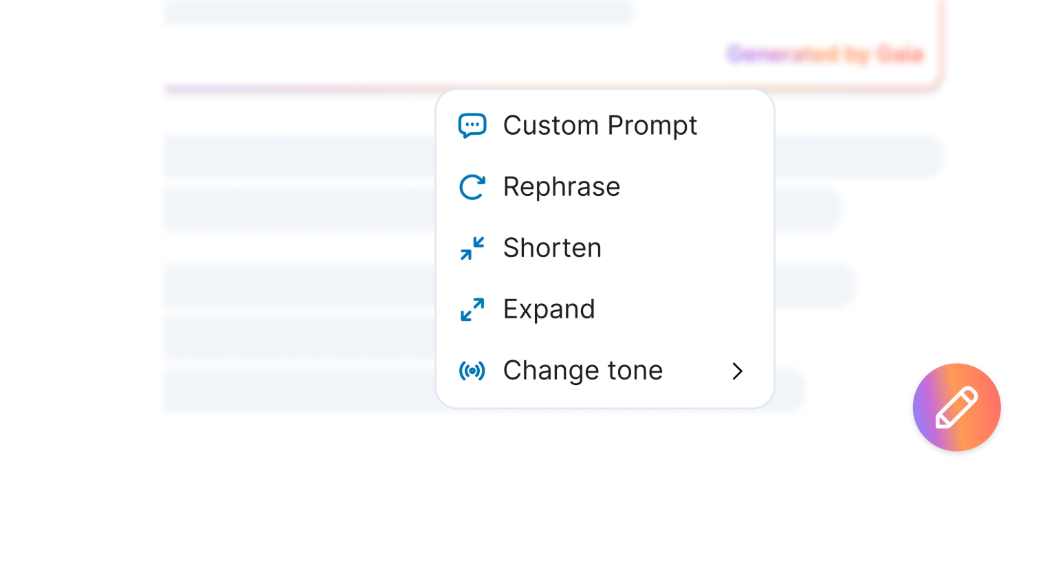 Smart Document Builder interface